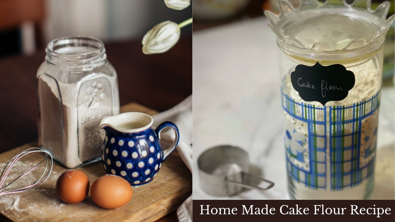 HOME MADE CAKE FLOUR RECIPE | HOW TO MAKE YOUR OWN CAKE FLOUR AT HOME | CAKE FLOUR SUBSTITUTE | Deepali Ohri