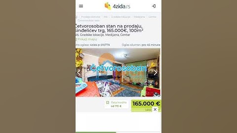 Cene Stanova Padaju! Pogledajte Dvosoban U BG I Četvorosoban U Nišu! 🏠 #nekretnine #shorts