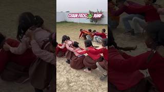 Frog🐸 chain  jump..#basic #activity #fungames #virlshorts #education #entertainment #nipunbharat