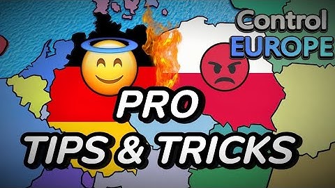 BEST Pro Tips & Tricks in  Roblox Control Europe! 