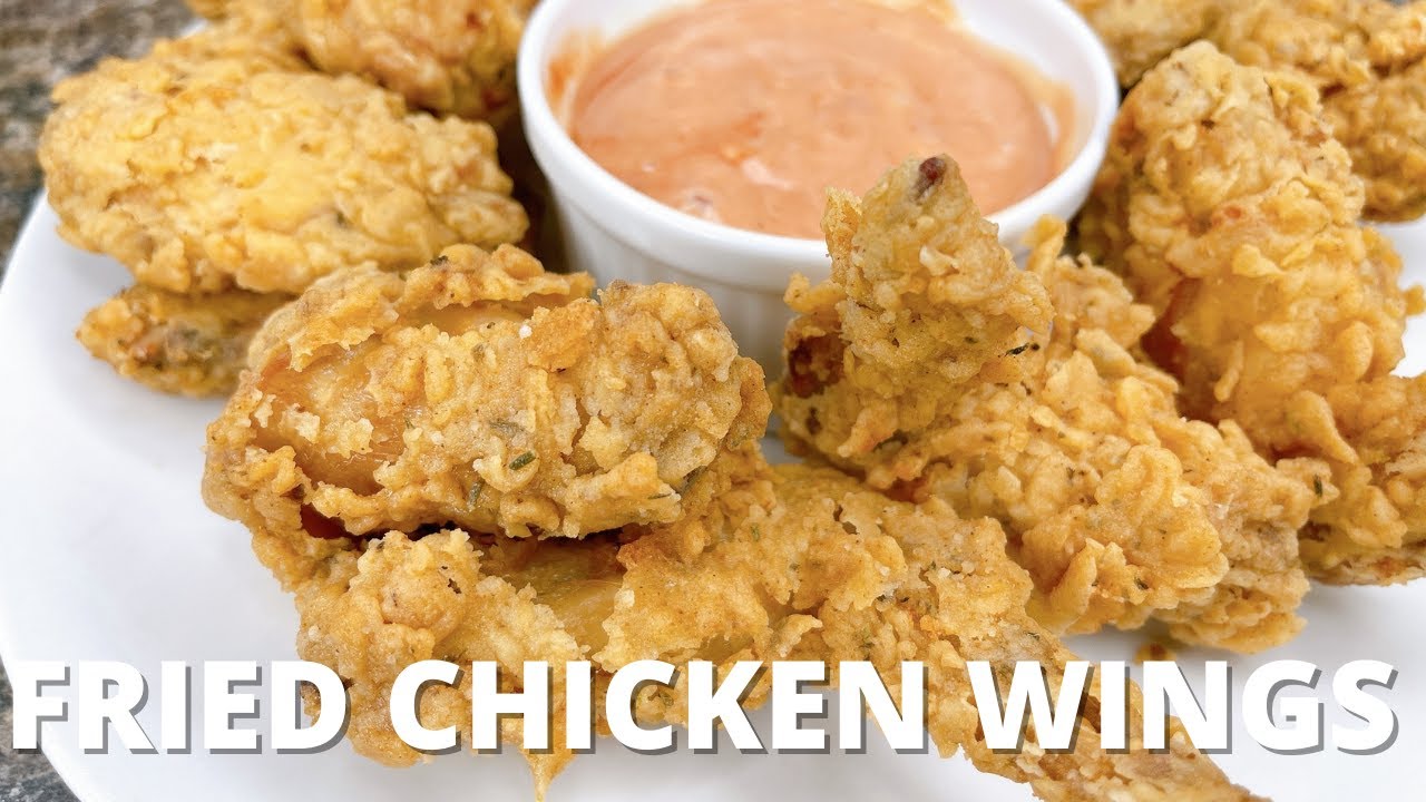 Crispy Chicken wings YouTube