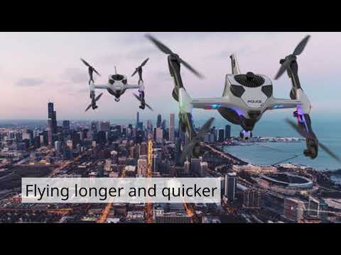 New 140 MPH First Responder Drone Can Recharge Itself In Flight| Engineering Portal