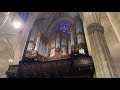Organ recital after mass, St Patricks Cathedral