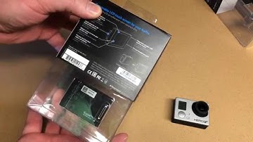 GoPro LCD Touch BacPac ALCDB-401 Quick Unboxing