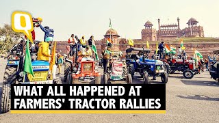 Farmers' Republic Day Tractor Rallies: A Timeline of Events | The Quint