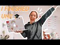 i finished uni! (&amp; cruella review) | bournemouth uni vlog