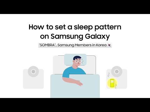 Samsung Members Stars: How to set a sleep pattern on Samsung Galaxy