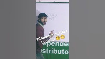 #Common mistake in divide🧐🧐||#youtuber #youtubeshorts #study @harviclasses