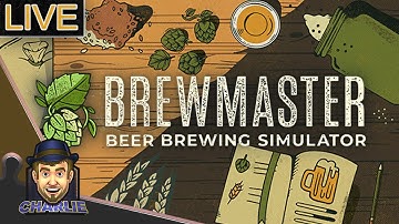 BREWING BEER TOGETHER! - Brewmaster: Beer Brewing Simulator - First Look - Live