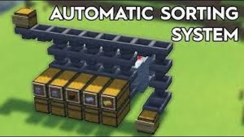 Minecraft Full Automatic Sorting System - 1.16/1.15(Part-3)@SonuGamerz @TechnoGamerzOfficial @theRachitroo