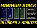 Leetcode Q155: Min Stack Solution VISUALIZED