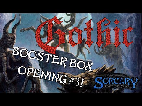 Let's Open Up My 3rd GOTHIC Booster Box from Sorcery: Contested Realm! MORE @SorceryTCG GOODNESS! - YouTube Let's Open Up My 3rd GOTHIC Booster Box from Sorcery: Contested Realm! MORE @SorceryTCG GOODNESS! - YouTube