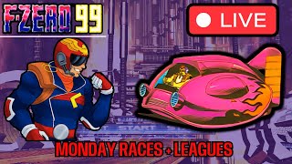 F-ZERO 99 LIVE: League Pushing & High-Speed Wins! Monday Night Competitive Gameplay