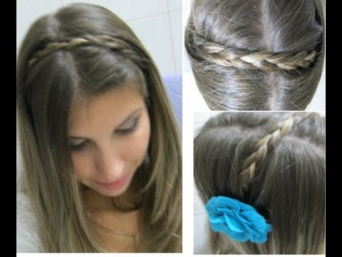 Penteado Tiara - Fácil e Rápido