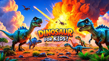 Dinosaur for Kids | Learn About Dinosaur History, Fossils, Dinosaur Extinction and More!
