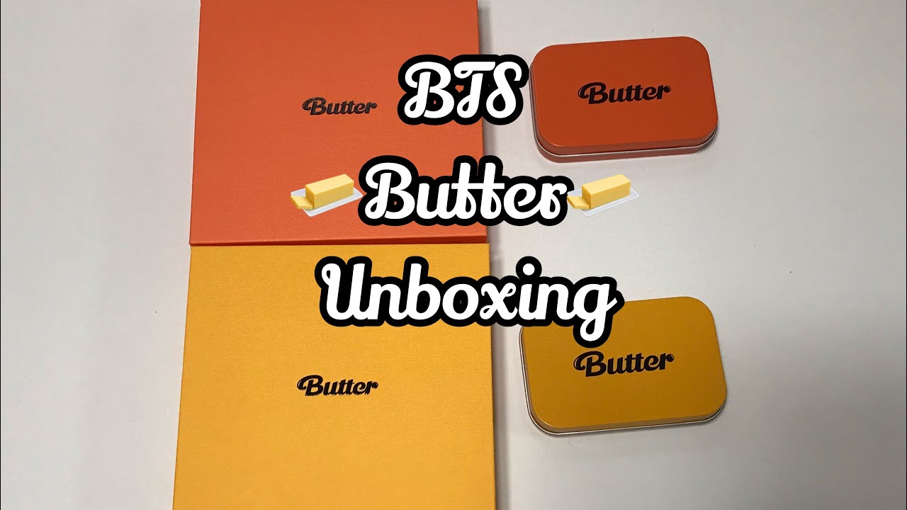 [UNBOXING] BTS BUTTER ALBUM + pre order benefits