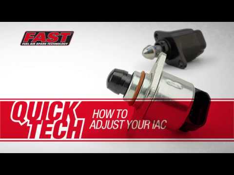 FAST Quick Tech: How to Adjust Your IAC