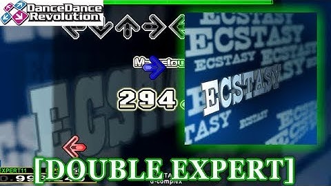 【DDR 5th】 ECSTASY [DOUBLE EXPERT] 譜面確認＋クラップ