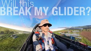 Scary final glide: Will I clear the ridge? #FullGliderFlight