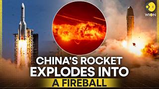 Watch: Chinese Rocket EXPLODES Into a Fireball 85 Seconds After Lift-off | WION Originals