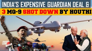 India's expensive MQ-9 Deal | 3 #MQ9 Shot down by Houthis | हिंदी में