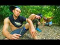 Surviving 24 Hours In The Jungle!