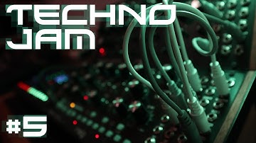 Techno Jam #5 Elektron Octatrack Moog Studio DFAM Mother32 Modular Dawless Modular