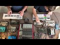 Volca synthwave  dub  house jam 20190421