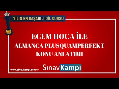 ALMANCA PLUSQUAMPERFEKT KONU ANLATIMI I ECEM HOCA