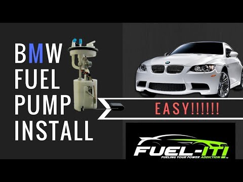 Low Pressure Fuel Pump Install Bmw N54 335i Fuel It Youtube