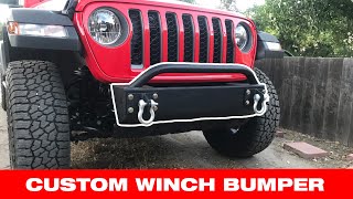 Custom DIY Jeep JK/JL/JT Bumper Build