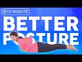 10 minute Yoga for Better Posture | Daily Yoga Stretch