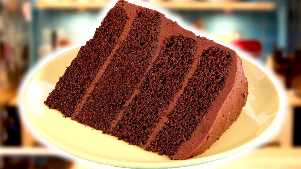 Professional Baker Teaches You How To Make CHOCOLATE CAKE