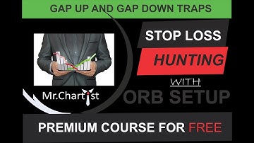 Gap up and Gap Down Trap Setups and Stop Hunting Strategies |Premium ORB Setups for Free|  PART -1