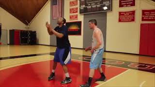 Dribble Middle Jump Hook | Basketball | Bigman | Playbook
