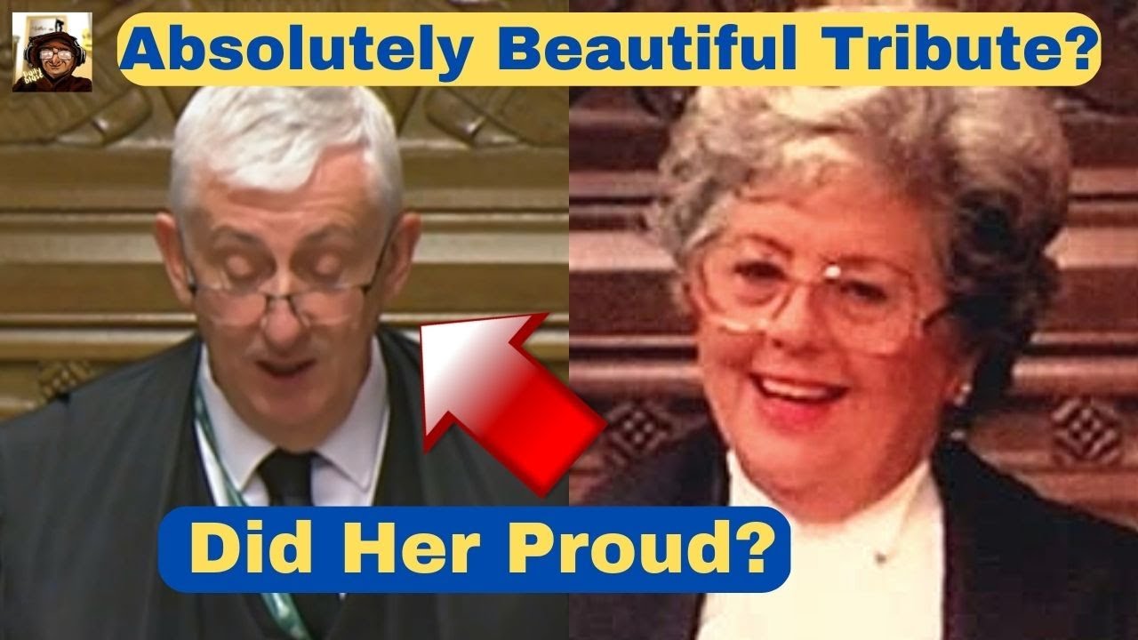 A really BEAUTIFUL Emotional Tribute to Betty Boothroyd?