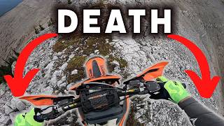 He Thought He Was Gunna DIE! | One Of The Most DANGEROUS Places To RIDE A DIrt BIke!