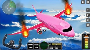Flight Aeroplane City Pilot Simulator - Plane Boeing Emergency Landing - Android Gameplay