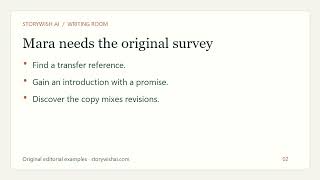 Fix a Repetitive Story Middle with a Scene-State Ledger