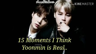 15 Moment I think Yoonmin is Real. - Reupload