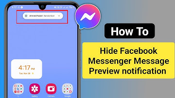 How To Hide Facebook Messenger Message Preview notification || Facebook Messenger Message Preview
