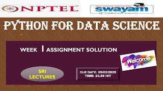 💥WEEK 1💥🔥100%💥🔥PYTHON FOR DATA SCIENCE ASSIGNMENT ANSWERS🔥🔥