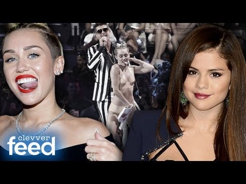 Miley Cyrus VMA Reactions, Selena Quitting Music & We Met One Direction - Clevver Feed