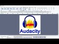 Editor de Audio Audacity