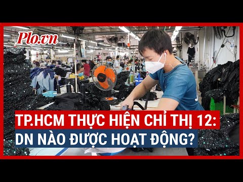 Chỉ thị số 12 của TP.HCM: Những doanh nghiệp nào được hoạt động? - PLO