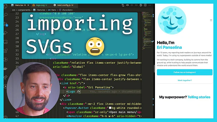 Why can’t I get my LOGO in my APP? 😨 How to import SVGs in Next.js