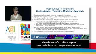 CI2024 Cochlear Implants & the Future of Hearing Health Care with captions; Debara Tucci MD, MS, MBA