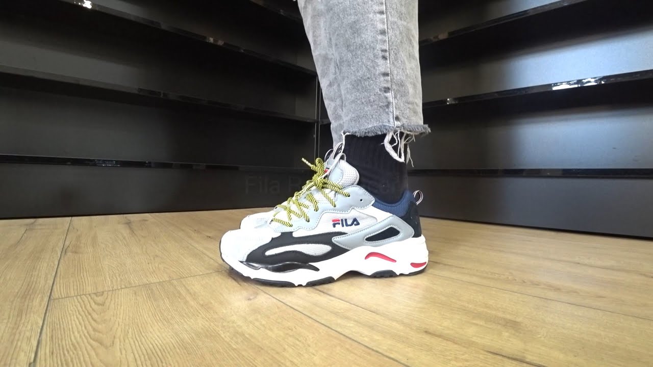 Fila Ray Tracer 5RM00532-051 (Gray-Black-White) Onfeet Review | sneakers.by  - YouTube
