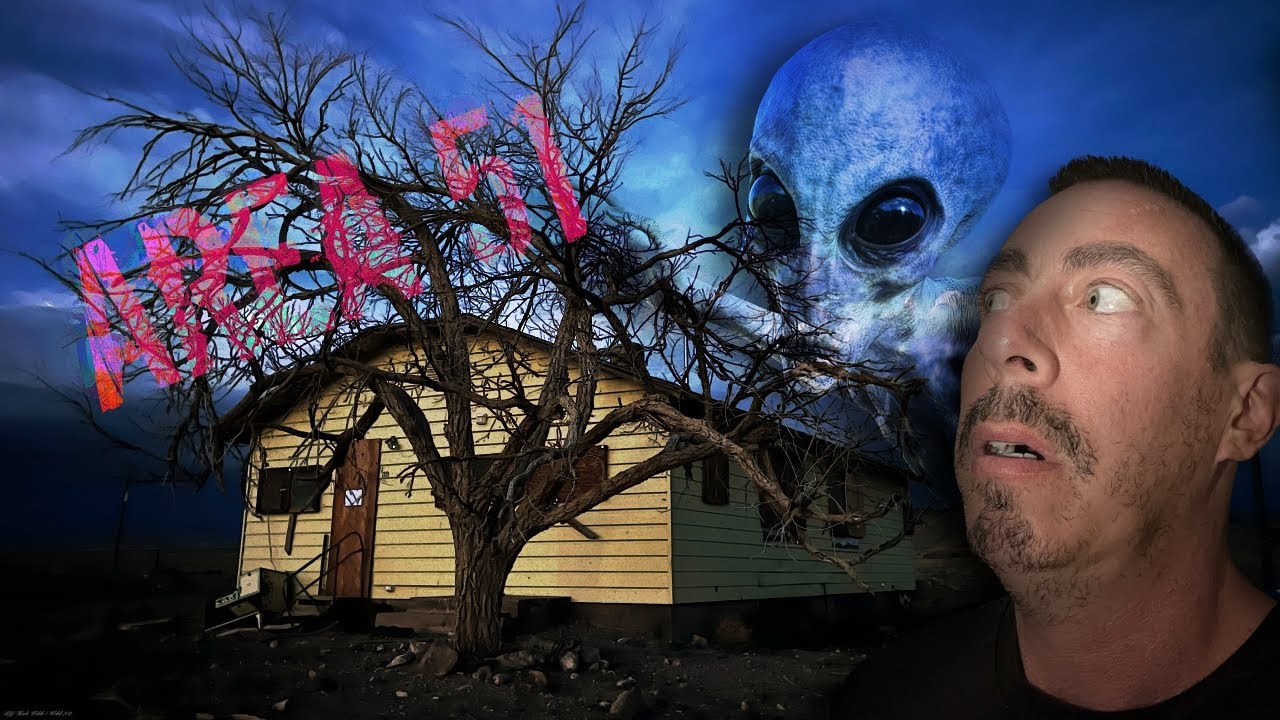 Aliens or Ghosts? Eerie Abandoned House near Area 51