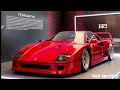 Up Close With The Ferrari F40!